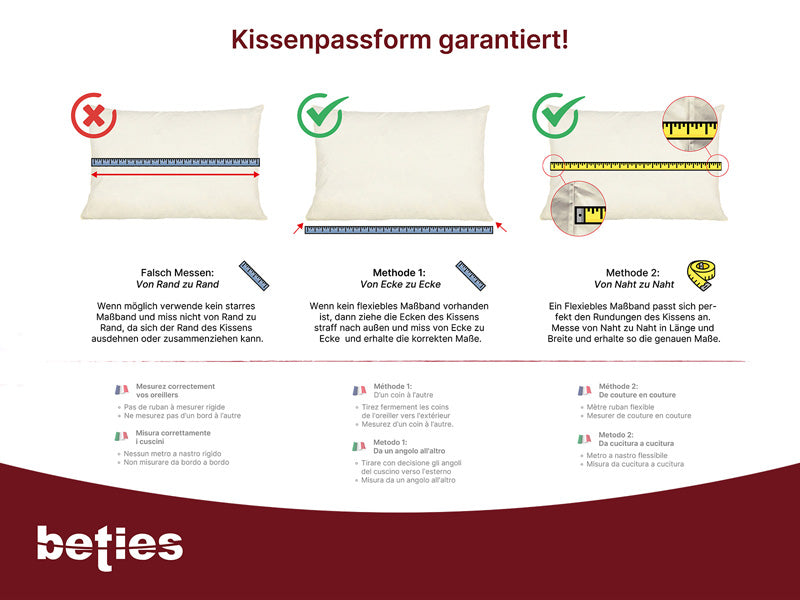 Kissenhülle ca. 40x40 cm flauschiger Flor beties "ScandiCalm"