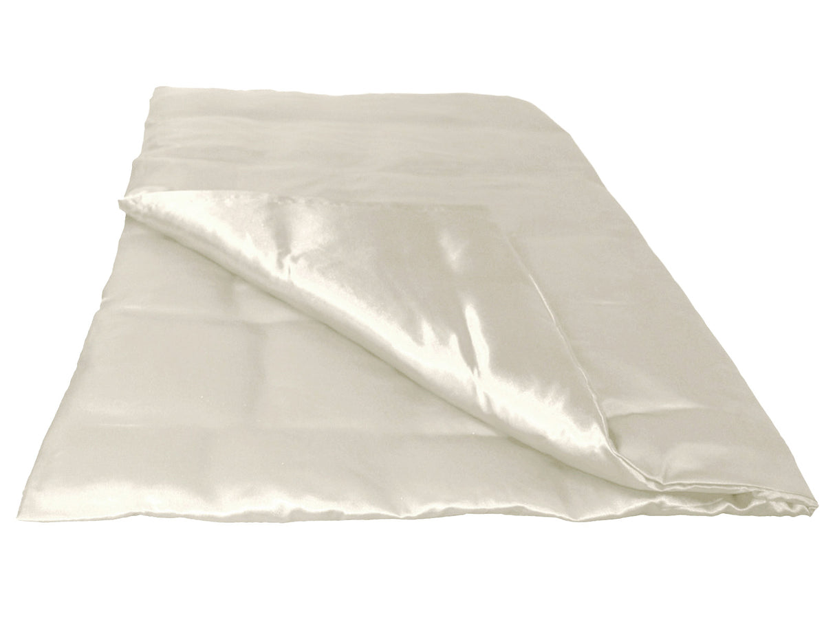 Campagner-Farbener Glanz Satin Bettbezug ca. 155x220 cm anschmiegsam & edel von beties.