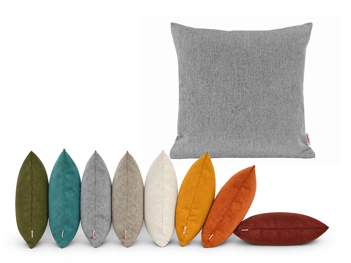 beties Wunschton Kissenhüllen 40x40 cm alle Farben – melierter Möbelstoff