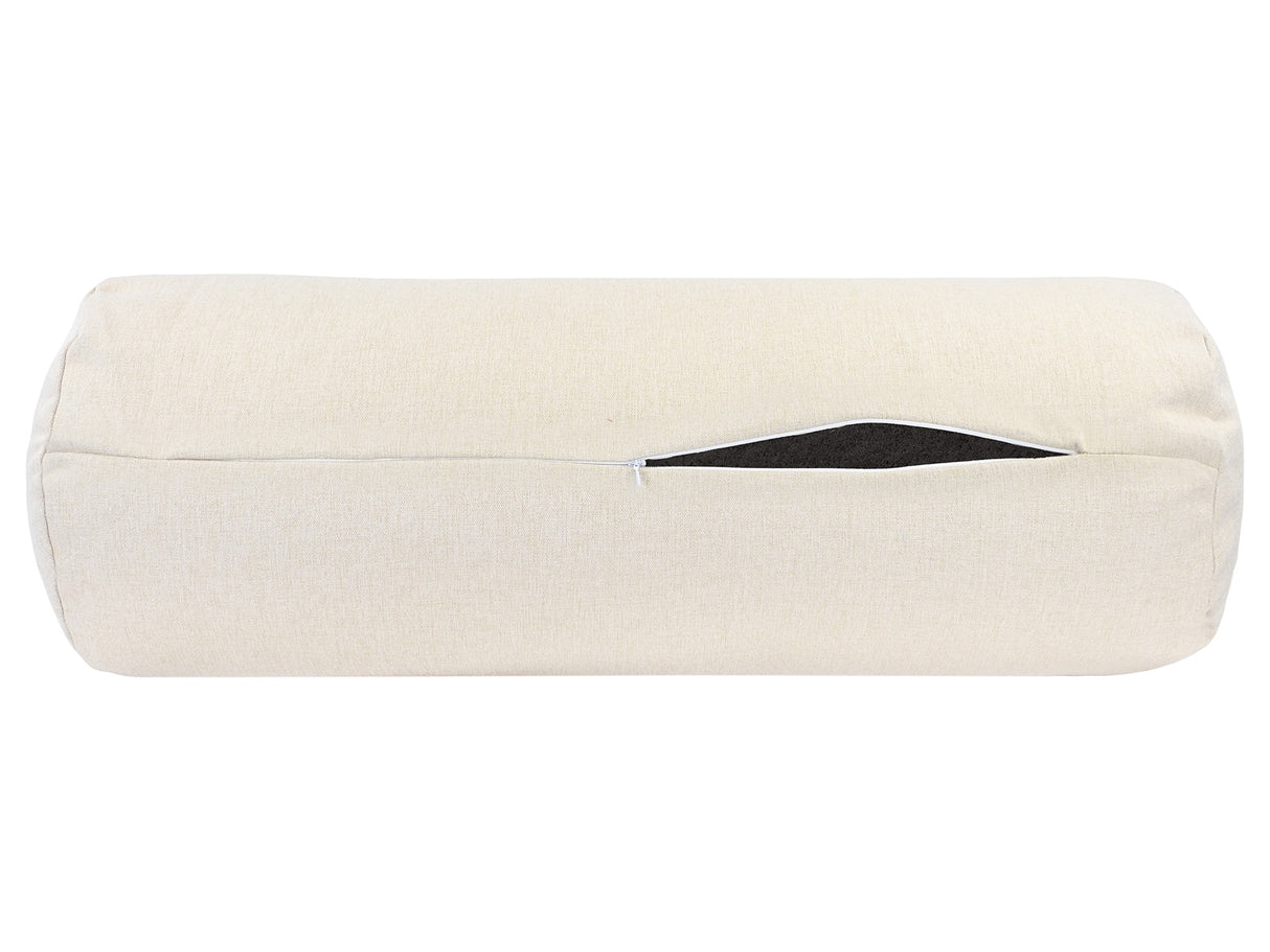 beties Wunschton XL Rollenhülle 25x70 cm Macciato Beige – geöffnet, melierter Möbelstoff