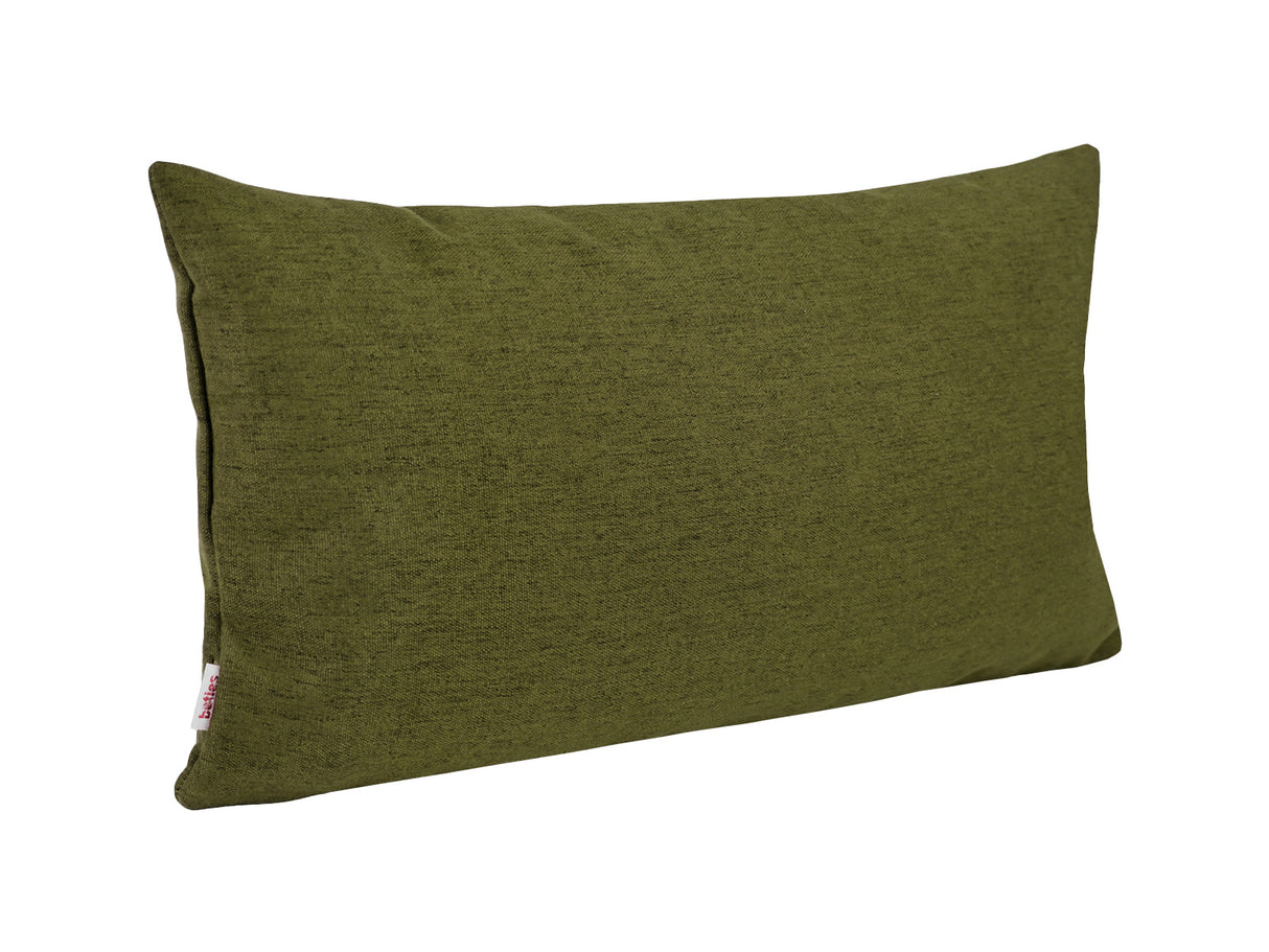 beties Wunschton Kissenhülle Organic Grün 30x50 cm – schrägansicht