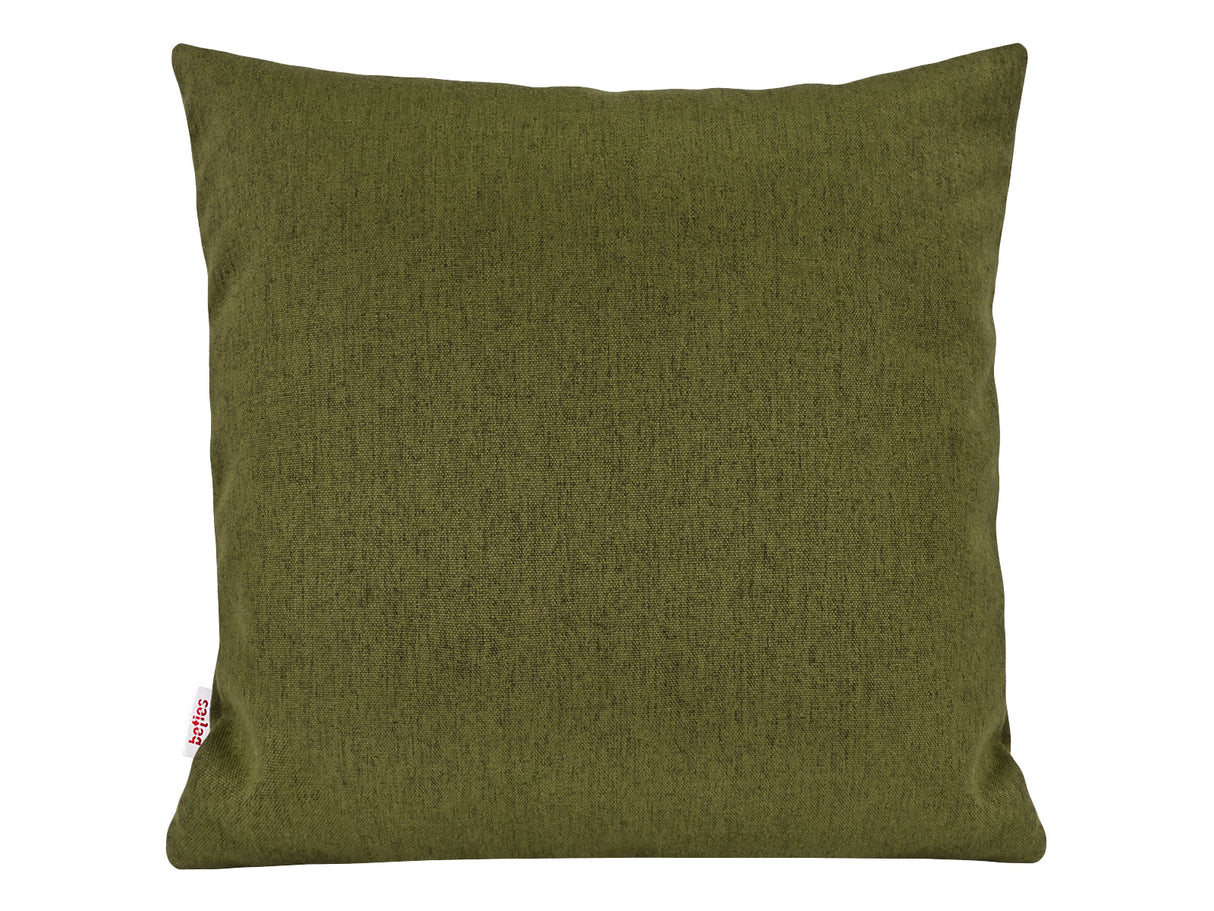 beties Wunschton Kissenhülle Organic Grün 45x45 cm – Vorderansicht