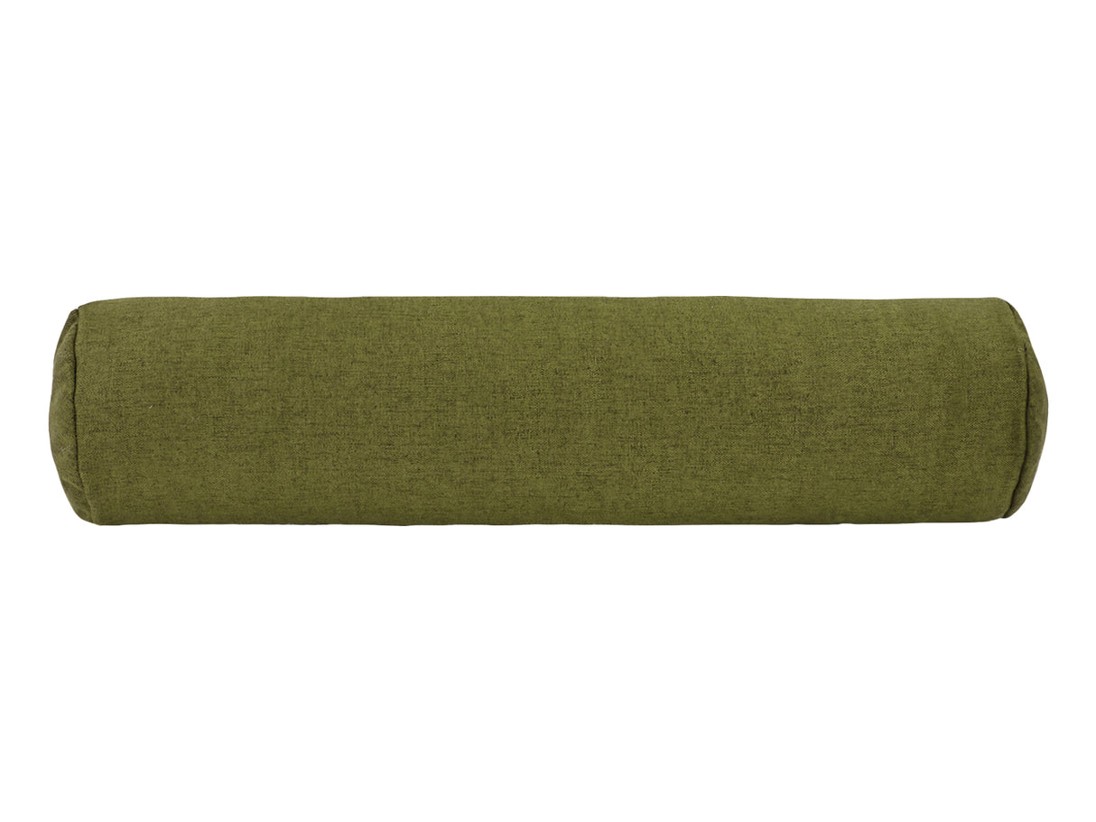 beties Wunschton Nackenrolle gefüllt Organic Grün 13x50 cm – Vorderansicht