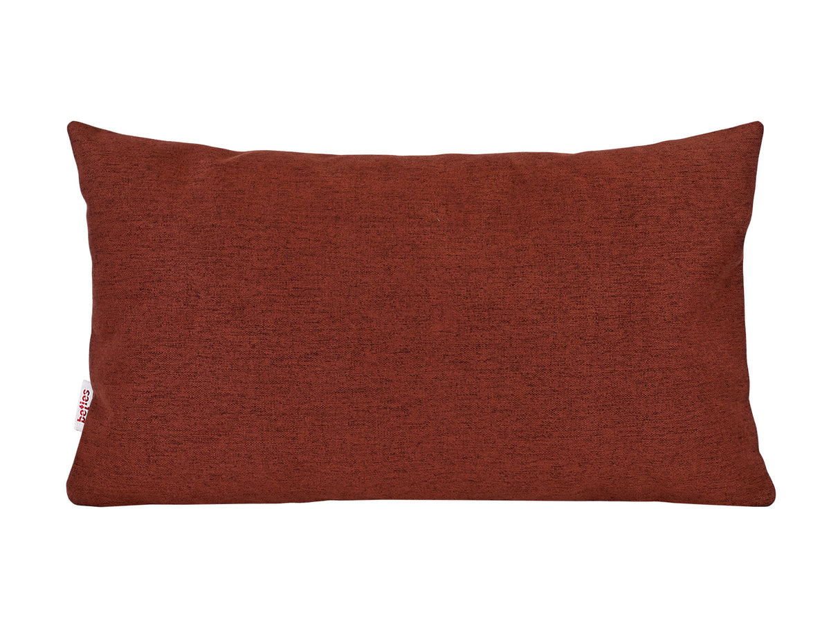 beties Wunschton Kissenhülle Rusty Bordeaux 30x50 cm – vorderansicht