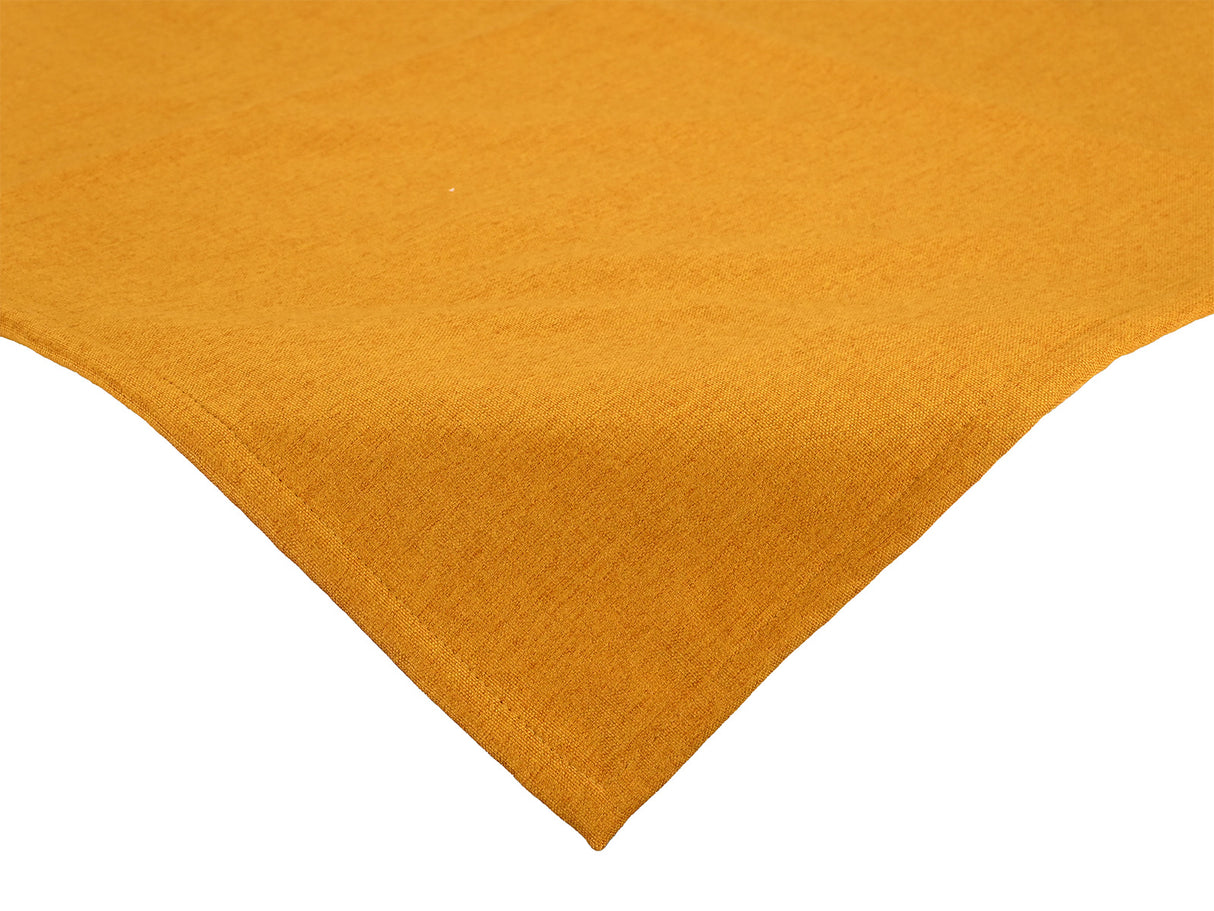 beties Wunschton XS Mitteldecke safrangelb 60x60 cm – Möbelstoff, Vorderansicht