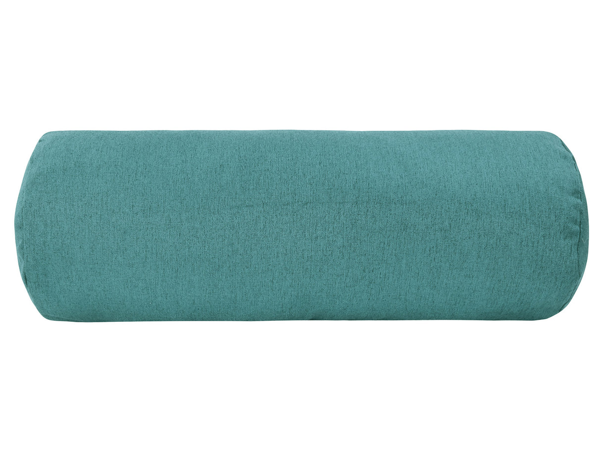 beties Wunschton XL Rollenhülle 25x70 cm Teal Petrol – vorderansicht, melierter Möbelstoff