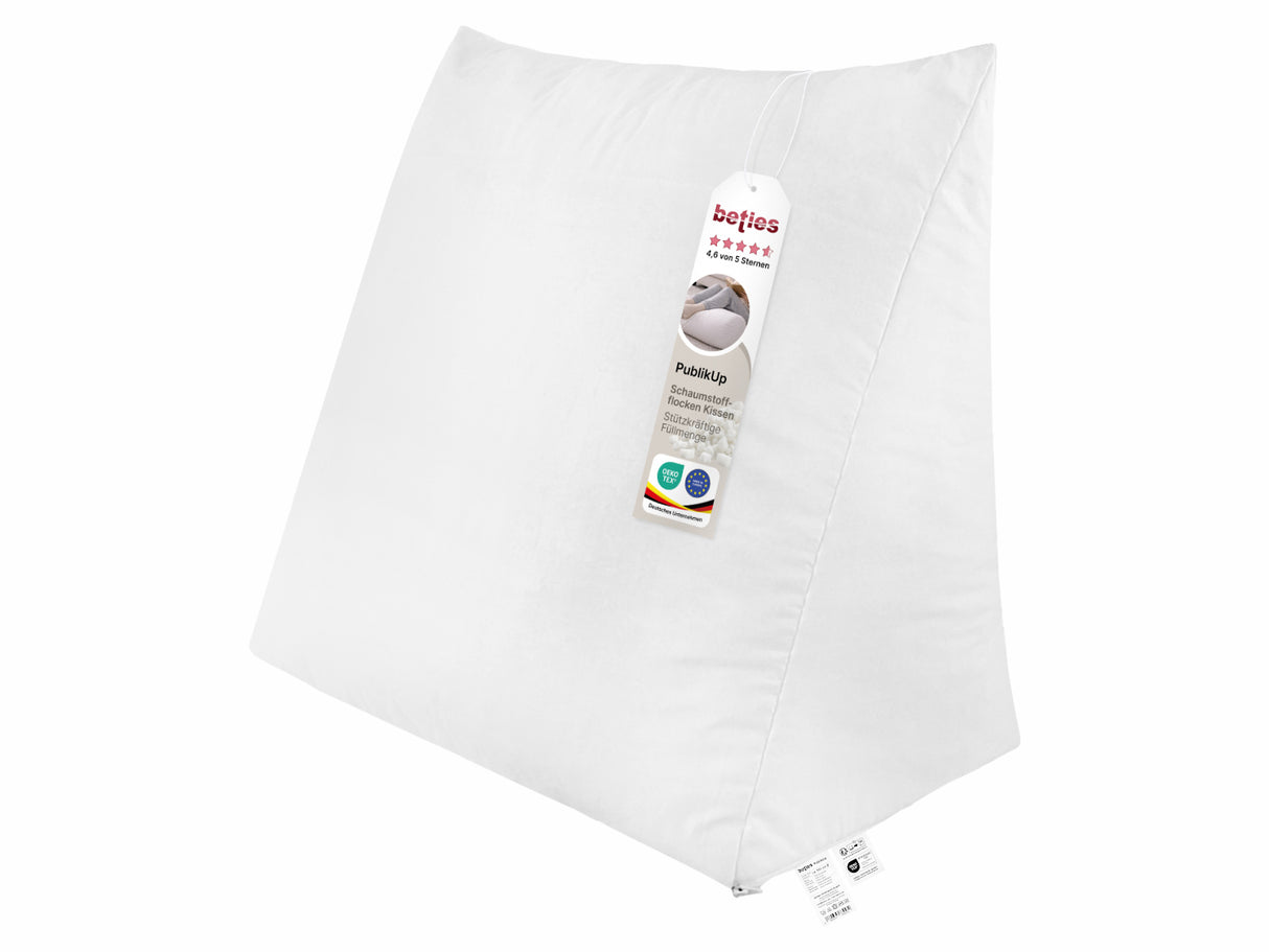 beties Publikup Stuetzkissen Nahaufnahme Etikett