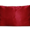 Karmin-roter Glanz Satin Kissenbezug ca. 40x60 cm anschmiegsam & edel von beties.