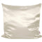 Champagner-Farbener Glanz Satin Kissenbezug ca. 80x80 cm anschmiegsam & edel von beties.