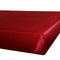 Spannbetttuch ca. 100x200 cm karmin-rot Glanz Satin anschmiegsam & edel beties