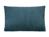 Kissenhülle ca. 30x50 cm Block Cord nord-blau beties