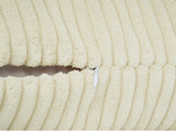 Nackenrollen Hülle ca. 15x40 cm Block Cord-Samt beties "HYggelig No.2" Kissenbezug in Raumausstatter Qualität aus deutschem Unternehmen