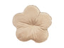Blumen-Kissen braun-beige beties "Samt&Sonders