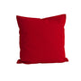 Kissenbezug ca. 40x40 cm rot 100% Baumwolle beties "Basic"