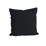 Kissenbezug ca. 40x40 cm schwarz 100% Baumwolle beties "Basic"
