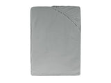 Spannbettlaken ca. 180-200x200 cm silber-grau beties "BasicSoft"
