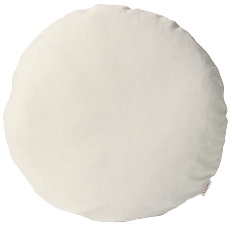 Kissenhülle rund ca. 40 cm Ø 100% Baumwolle natur beties "Farbenspiel"