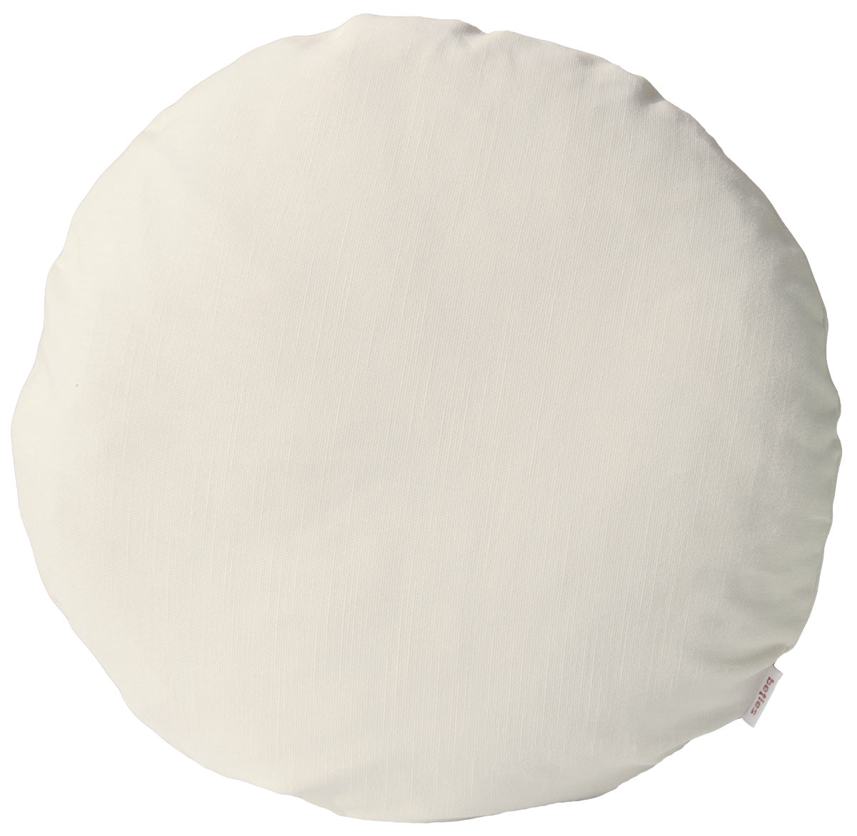 Kissenhülle rund ca. 80 cm natur beties "Farbenspiel"