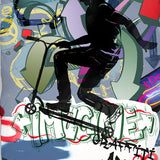 Youth bedding set approx. 155x220 cm “Graffiti Scooter” cool beties set