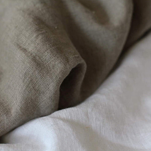 Fitted sheet approx. 90x200 cm 100% linen beties "Linen"