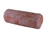 Rost-roter Nackenrollenbezug ca. 15x40 cm mit Ornamenten-Druck aus der beties "Ritual" Kollektion.