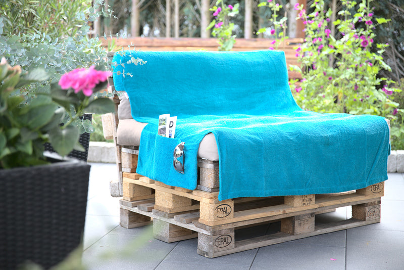 Pallet support petrol approx. 120x140 cm beties "DayLight"