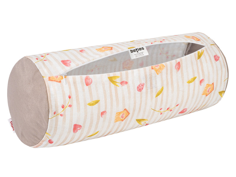 Neck roll cover approx. 15x40 cm birdhouse beties "Peep"