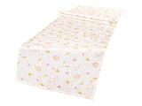 Table runner approx. 40x145 cm, birdhouse beties "Peep"