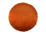 Kissenhülle rund ca. 50 cm Ø rost-orange beties "Samt&Sonders"
