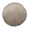 Kissenhülle rund ca. 80 cm Ø taupe beties "Samt&Sonders"