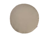 Kissenhülle rund ca. 50 cm Ø taupe beties "Wunschton"
