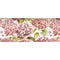 Hülle für XL-Rollen ca. 25x70 cm burgundy-rose Hortensie beties "Landlust"