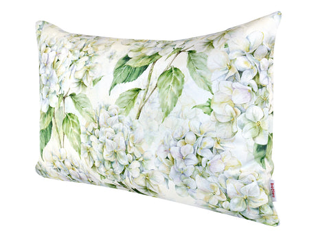 Kissenhülle ca. 30x50 cm weiß Hortensie beties "Landlust"