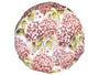 Runde Kissenhülle ca. 60 cm Ø burgundy-rose Hortensie beties "Landlust"