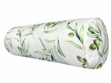 Mediterrane XL Rollen Hülle ca. 25x70 cm aus 100% Baumwolle - Oliven Design aus der beties "Italy Collection"