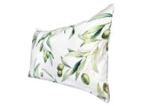 Mediterranean cushion cover approx. 30x50 cm made of 100% cotton - Olive design from the beties "Italy Collection"