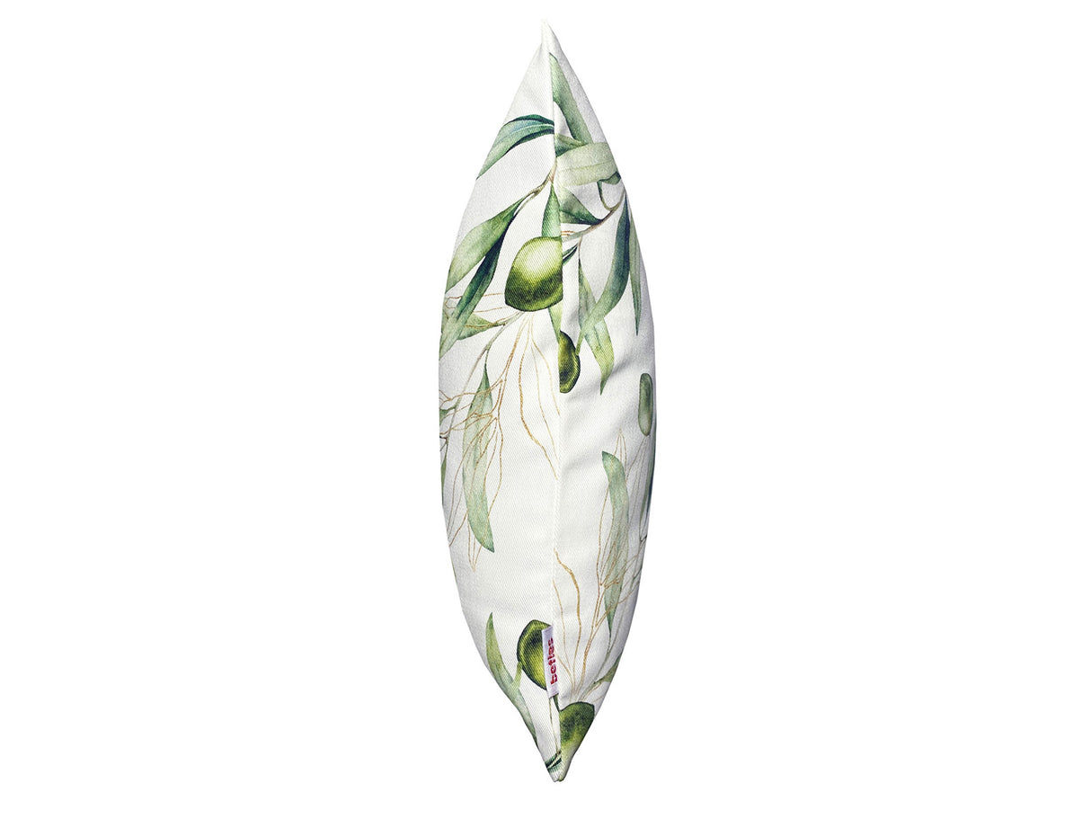 Mediterranean cushion cover approx. 30x50 cm made of 100% cotton - Olive design from the beties "Italy Collection"