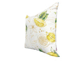 High-quality cushion cover approx. 40x40 cm made of 100% cotton – lemon design from the beties "Italy Collection"
