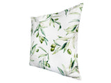 Mediterranean cushion cover approx. 50x50 cm made of 100% cotton - Olive design from the beties "Italy Collection"