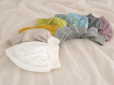  beties Musselin Bonnet Haarhaube Milieu – alle Farben, atmungsaktive Bio-Baumwolle 