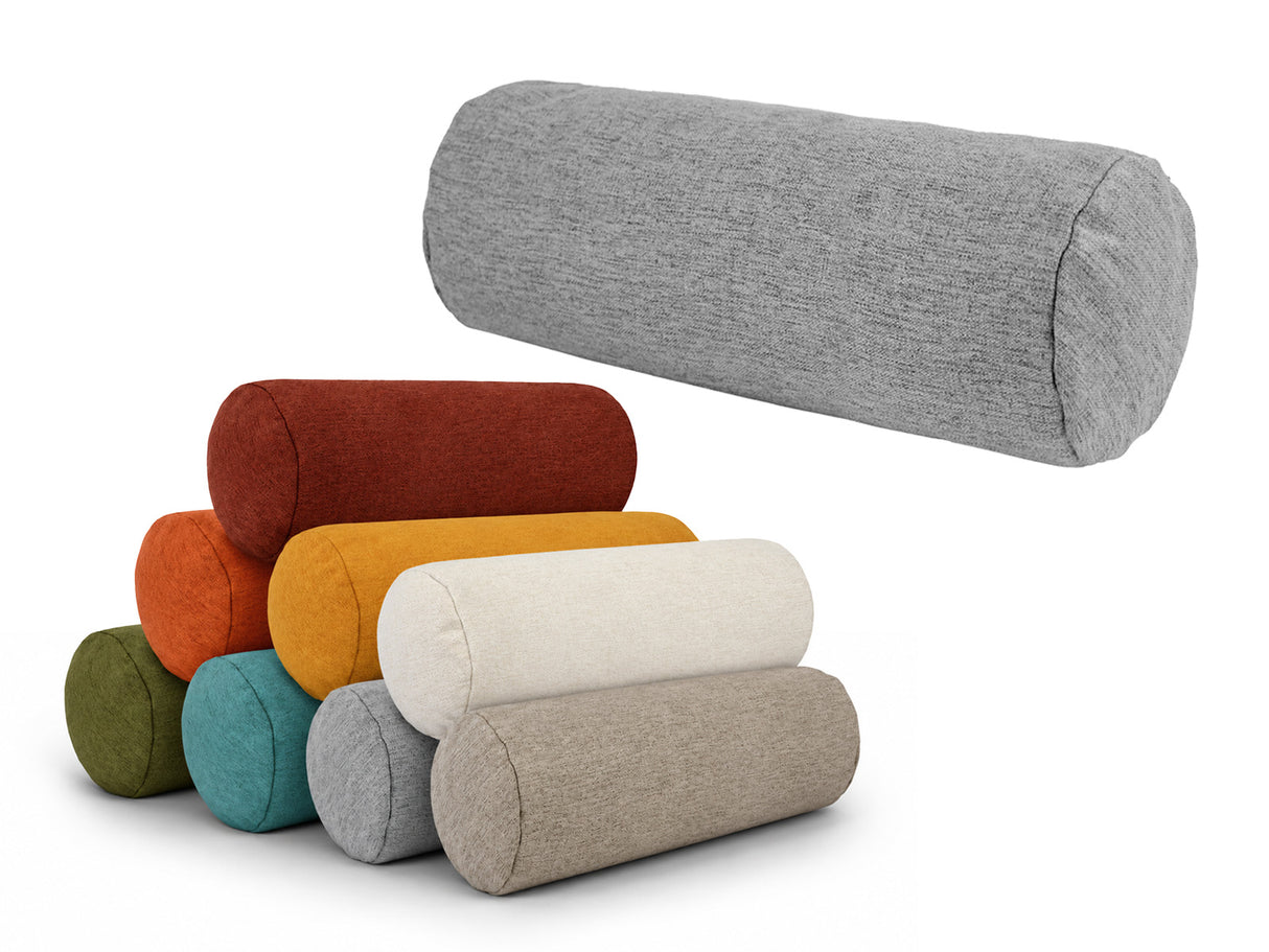  beties Wunschton Nackenrollenhüllen 15x40 cm alle Farben – melierter Möbelstoff 