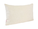  beties Wunschton Kissenhülle 40x60 cm Macciato Beige – Schrägansicht, melierter Möbelstoff Dekokissen 