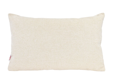  beties Wunschton Kissenhülle 40x60 cm Macciato Beige – Vorderansicht, melierter Möbelstoff Dekokissen 