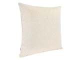  beties Wunschton Kissenhülle 60x60 cm Macciato Beige – Schrägansicht, melierter Möbelstoff Sofakissen 