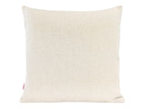 beties Wunschton Kissenhülle 60x60 cm Macciato Beige – Vorderansicht, melierter Möbelstoff Sofakissen 