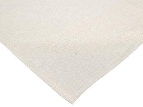  beties Wunschton Mitteldecke 80x80 cm Macciato Beige – Vorderansicht, melierter Möbelstoff Tischdeko 