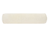  beties Wunschton Nackenrolle gefüllt 13x50 cm Macciato Beige – Vorderansicht, melierter Möbelstoff 