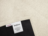  beties Wunschton Macciato Beige – Nahaufnahme melierter Möbelstoff, Gewebestruktur Detail 