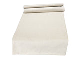  beties Wunschton Tischläufer 40x130 cm Macciato Beige – Vorderansicht, melierter Möbelstoff Tischdeko 