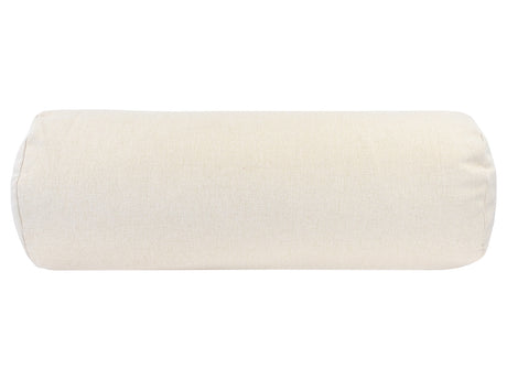  beties Wunschton XL Rollenhülle 25x70 cm Macciato Beige – Vorderansicht, melierter Möbelstoff 
